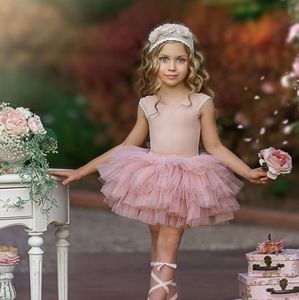NWT Dollcake Tiny Ballerina Pink Tutu & Leotard Set Girls